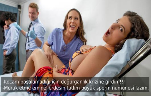 Doktorla Hemşire Gelen Seksi Çiftleri Cinsel Olarak Kullanıyor